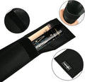 Cosmos Cue Stick Carrying Bag for 1/2 Billiard Stick Storage, 32 Inches Black Color, with Mini Zipper Storage Pouch