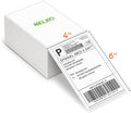 Nelko Genuine 4x6 Direct Thermal Shipping Label (Pack of 500 Fan-Fold Labels), 4x6 Thermal Labels for Nelko PL70E Shipping Label Printer,