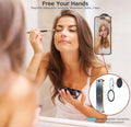 Magnetic Phone Ring Holder, Double Adjustable Gym Finger Ring Grip and Stand, Removable Phone Grip, for Iphone, Ipad and Smartphones, Compatible