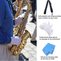 SKYNEO Saxophone Cleaning Kit, Clarinet Cleaning Kit with Maintenance Kit,Cork Grease,Swab,Strap,Cleaning Cloth,Thumb Rest,Reed Case,Mouthpiece