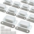12Pack 15lbs Cabinet Magnets Magnetic Door Catch for Kitchen Closet Door Bathroom Cupboard Wardrobe Closing Drawer Latch and Shutters with