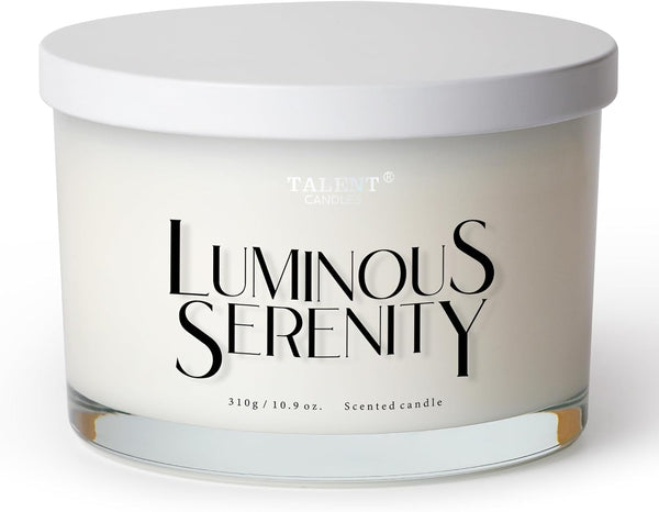 Scented Candles for Home - Large 3 Wick Jar Candles - Natural Soy Wax Candles Gifts for Women & Men - Aromatherapy Aesthetic Candles
