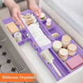 SpaceHacks 25 PCS Plastic Drawer Organizer Set, 4-Size Versatile Organizer Trays & storage Bins for Makeup, Jewelry, and Gadgets in Bathroom,