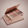 Lamora Eyeshadow Palette Makeup - Eye Makeup Palette with 16 Highly Pigmented Matte & Shimmer Shades - Vegan & Blendable Nude Exposed