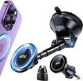 2025 Upgraded for Magsafe Car Mount [80LBS Strongest Suction & Military-Grade] Powerful Magnetic Cell Phone Holder for Car Dashboard Windshield