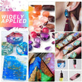 12 Colors Epoxy Resin Color Dye Colorant Liquid Epoxy Resin Pigment,10ml Each,Translucent 12 Colors Vivid