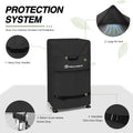 Porch Shield 30 Inch Electric Smoker Cover for Masterbuilt Smoker, Waterproof Heavy Duty Outdoor Smoker Grill Covers 20W X 18D X 33H Inch, Black