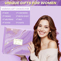 Happy Birthday Gifts for Women Self Care Gift, Relaxing Care Package Get Well Soon Spa Gift Basket with Luxury Blanket, Mothers Day, Brithday