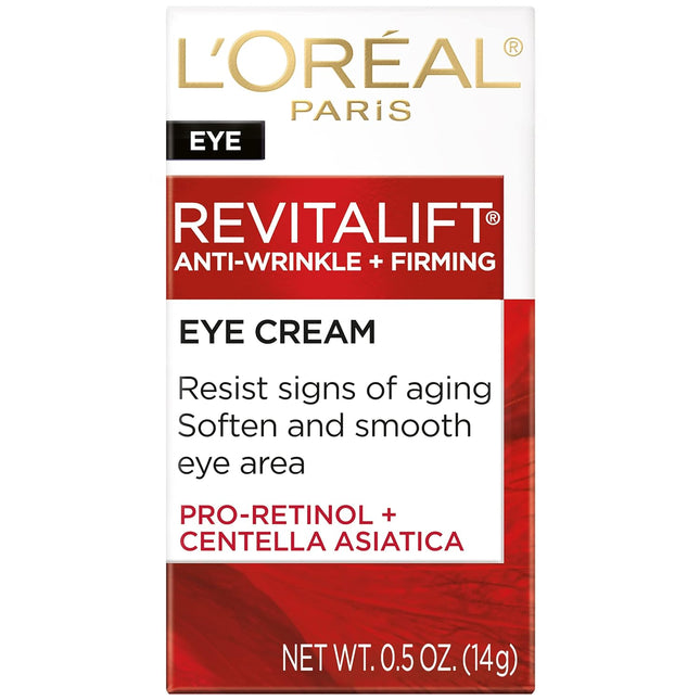 L'Oreal Paris Skincare Revitalift Anti-Wrinkle and Firming Eye Cream with Pro Re
