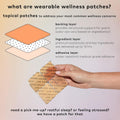 The Good Patch Plant Powered Sleep Support - Sustained Release Dream Patch with Melatonin, Hops, Valerian Root (24 Total Patches)