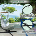 Hammock Chair Stand, Hanging Hammock Chair Stand C Stand Outdoor Indoor Solid Steel Heavy Duty Stand Only Construction for Hanging Hammock Air