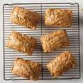 Oneida 8 Pack Mini Loaf Pans for Baking Bread Non Stick Small Banana Bread Tins 6"" x 3"" x 2"" Inches Nonstick Carbon Steel Mini Meatloaf Pan for