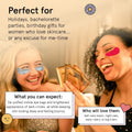 Grace & Stella Award Winning under Eye Mask - Travel Essentials - Anniversary Gifts for Women - Gel Eye Patches for Dark Circles, Puffy Eyes,