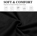Elastic Headbands 16 Pack - Women's Soft Fabric Non-Slip Sweat Bands for Yoga, Running, Sports, and Hair Accessories - Black White Thick Bands