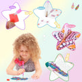 Yiconfety Diamond Art Kits for Kids, Diamond Art Christmas Gift, Gem Art Kits for Girls Birthday, Arts and Crafts for Kids Ages 6 8 10