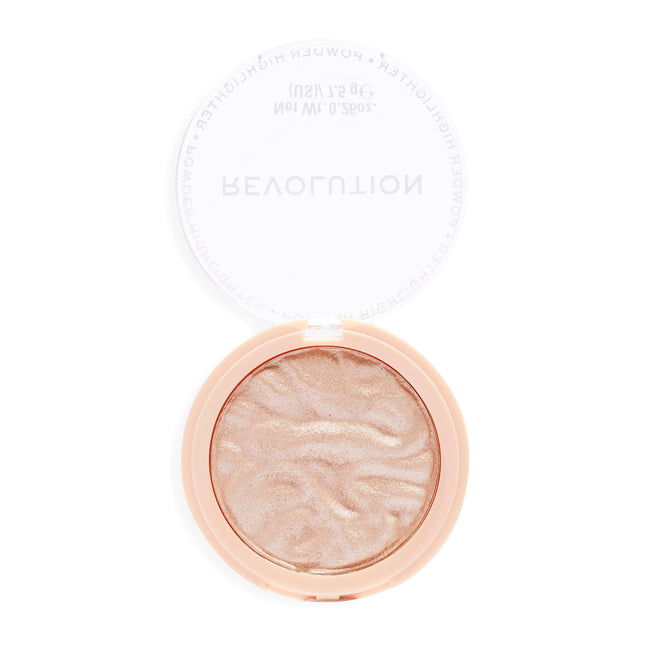 Revolution, Reloaded Pressed Powder Highlighter, Intensely Pigmented for a High 