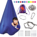 Indoor Therapy Sensory Swing for Kids, Special Needs Joy Cuddle Ceiling Snuggle Swings, Outdoor Room Adjustable Fabric Hammock for Children Child