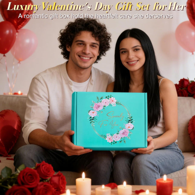 Birthday Gifts for Women Friendship, Ocean Relaxing Spa Gifts Basket for Women S