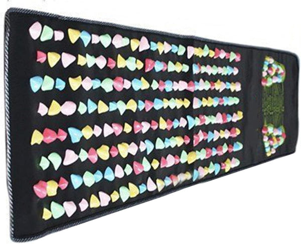 Joyzan Foot Massage Mat, Reflexology Leg Pain Walk Stone Road Acupoint anti Slip Rock Foldable Particle Pressure Point Pad Long Sitting Elderly