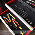 CASOMAN Professional Tool Box Liner and Drawer Liner - 16 inch(Wide) x 16 feet (Long), Non-Slip, Black 16"W x 192"L