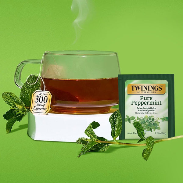 Best of Twinings, 56 Count, 7 Flavor Herbal & Black Tea Bag Variety Sampler, Caffeinated, Decaffeinated, Caffeine- Free Ã¢ÂÂ Perfect Gourmet