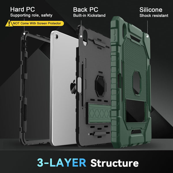 Grifobes for iPad A16 Case 11th Generation 11 inch 2025 / iPad 10th Generation Case 10.9 inch 2022, Heavy Duty Military Grade Shockproof Cover