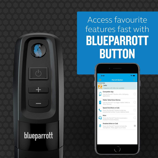 BlueParrott C300-XT Noise Canceling Bluetooth Headset – Hands-Free Wireless Headset, Perfect For High-Noise Environments, Long Wireless Range with