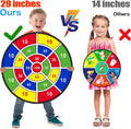 BooTaa 29" Large Dart Board for Kids, Kids Dart Board with Sticky Balls, Boys Toys, Indoor/Sport Outdoor Fun Party Play Game Toys, Birthday Gifts
