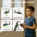 SYMA RC Helicopters, S51H Remote Control Helicopter 2.4Ghz Military Army Toys for Boys Girls Kids with Altitude Hold, One Key Take Off/Landing,