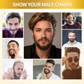 Beard Growth Oil With Biotin Caffeine, Stimulate Beard Growth Serum For Facial Hair Treatment, Promote Hair Regrowth For Men Full Longer Masculine
