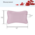 Bath Pillow for Tub, Non Slip with 2 Large Suction Cups, Breathable Soft, Comfortable Head Neck Support, Machine Washable (Pink)