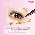 Heroine Make by KissMe Smooth Liquid Eyeliner | Waterproof Brown Black Liquid Eyeliner Pen | Smudge-Proof Formula for Long-Lasting Wear |