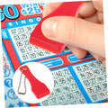 10Pcs Red Lottery Ticket Scraper Lottery Ticket Scratcher Sticker Label Remover Plastic Small Scraper Shovel Shape Lottery Scratcher Lottery