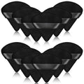 Maitys 12 Pcs Powder Puff Triangle,2.83 Inch,Black Black 2.83 Inch