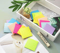 (16 Pack) Lined Sticky Notes 3x3 in Ruled Stickies Super Sticking Power Memo Pads Bright Colors, Post on Windows Doors,Recyclable,Easy to Write on