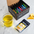 Tiesta Tea - Top 8 Favorites Sampler Set, Loose Leaf, Up to 80 Cups, High to No Caffeine, Hot & Iced, Tea Variety Pack with Green, Herbal, &