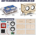 STEM Projects for Kids & Adults, Bluetooth Speaker Toy Set, DIY Science Experiment Electronics Kit, Beginner'S Starter Set, Idea Gifts for Teenage