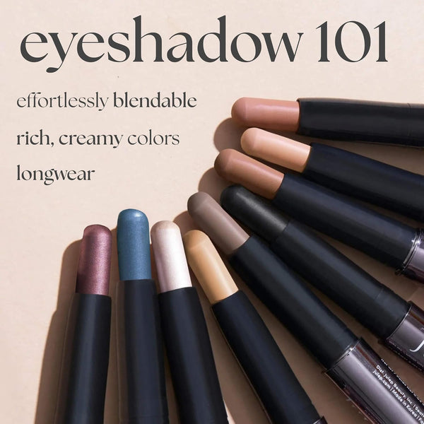 Julep Eyeshadow 101 Cream-to-Powder Waterproof Eyeshadow Stick – Sand Shimmer – Long-Lasting, Buildable, Crease-Proof, Cruelty Free, Shimmer