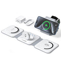 UCOMX 3 in 1 Charging Station for Multple Devices,Foldable 3 in 1 Wireless Charger for Travel,Nano Wireless Charging Station for Iphone16 15 14 13