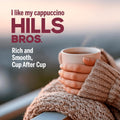 Hills Bros. Cappuccino Mix – Rich, Frothy Coffeehouse-Tasting Instant Drink Mix – Quick and Easy Preparation – Perfect for Hot & Iced Drinks &