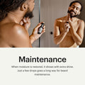 MANSCAPED® Beard Oil, Moisturizing Serum with Jojoba Seed, Sunflower, Sweet Almond Oils for a Nourishing, Hydrating Shine, (1 Fl Oz) 1-Pack