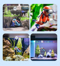 2-Pack Floating Fish Tank Decorations Little Diver Aquarium Decoration Aquarium Accessories Fish Playmate for Fish Tank Suitable for All Kinds of