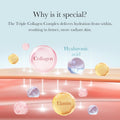 Medicube Triple Collagen Cream - Hydrating & Firming Moisturizer with Hyaluronic Acid, Premium Elastin, Shea Butter - Wrinkle Care & Boosts