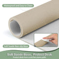Boutilon Leather Desk Pad Protector,Non-Slip Mouse Pad,Laptop Desk Pad,Office Mouse Mat,Waterproof Leather Desk Blotter,Desk Writing Pad for