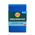 Scotch-Brite Non-Scratch Scour Pads, Scouring Pads for Kitchen and Dish Cleaning, 3 Pads 3 Pack