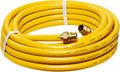 CSST Male NPT Fitting Kit Brass Natural Gas Quick Connect Adapter 3/4'' Grill Propane Conversion Connector 2 Pack