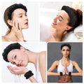 Zkptops Spa Headband for Washing Face Wristband Sponge Makeup Skincare Headband Terry Cloth Bubble Soft Get Ready Hairband for Women Girl Puffy