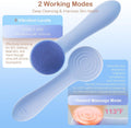 Facial Cleansing Brush Silicone Face Scrubber Waterproof Rechargeable Exfoliator Massage Device for Men & Women, Deep Pore Cleansing, Exfoliating,