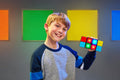 Moose Games Flipslide, Handheld Puzzle Game, Travel Toy Ages 8-13 | 4 modes (Speed, Multiplayer, Level, Memory) fast-paced puzzle fun; travel game