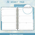 Planner 2026-2027- Academic Planner 2026-2027, JUL 2026 - JUN 2027, 6.4" x 8.5" Calendar Planner, Monthly Tabs, Hardcover, Thick Paper, Daily